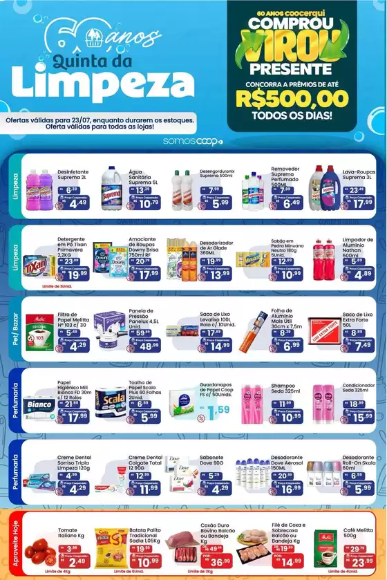 Catálogo Coocerqui | Melhores ofertas para todos os clientes | 2026-07-23T00:00:00.000Z - 2026-07-23T00:00:00.000Z