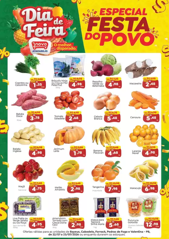 Catálogo Novo Atacarejo | Dia de Feira - RMJP | 2026-07-22T00:00:00.000Z - 2026-07-23T00:00:00.000Z