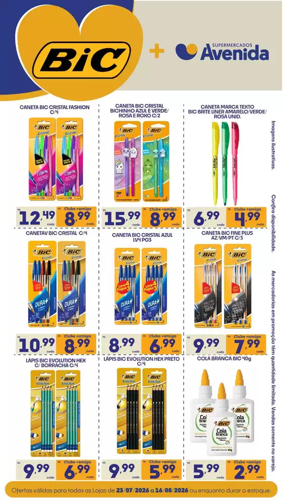 Catálogo Supermercados Avenida | Ofertas exclusivas | 2026-07-23T00:00:00.000Z - 2026-08-16T00:00:00.000Z