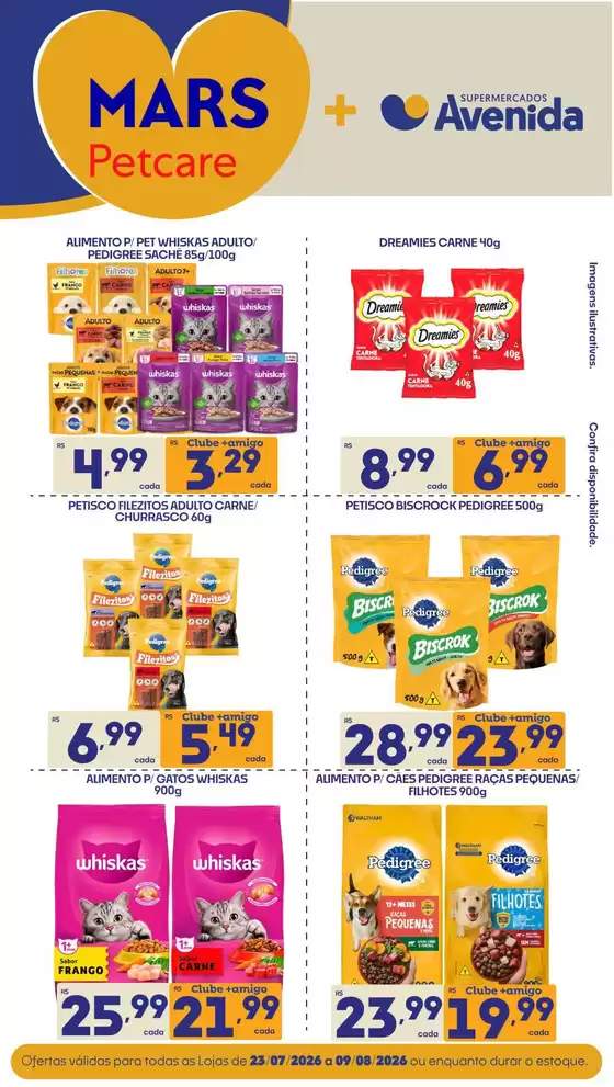 Catálogo Supermercados Avenida | Ofertas exclusivas para nossos clientes | 2026-07-23T00:00:00.000Z - 2026-08-09T00:00:00.000Z