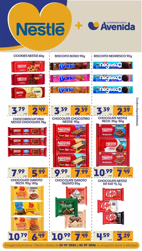 Catálogo Supermercados Avenida | Ofertas para caçadores de pechinchas | 2026-07-23T00:00:00.000Z - 2026-07-26T00:00:00.000Z