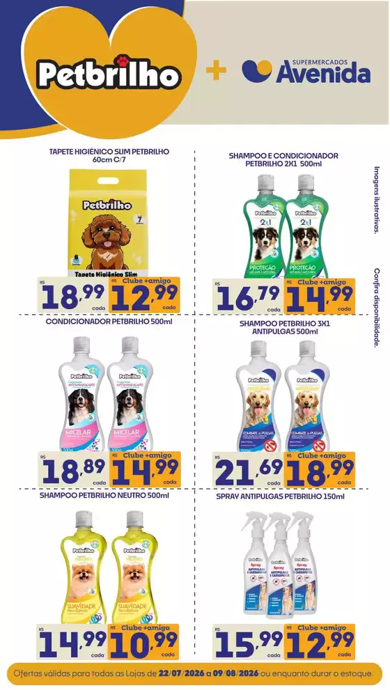 Catálogo Supermercados Avenida | Nossas melhores pechinchas | 2026-07-22T00:00:00.000Z - 2026-08-09T00:00:00.000Z