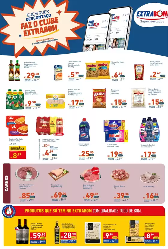 Catálogo Extrabom Supermercados | Encarte Extrabom Supermercados | 2026-07-23T00:00:00.000Z - 2026-07-29T00:00:00.000Z