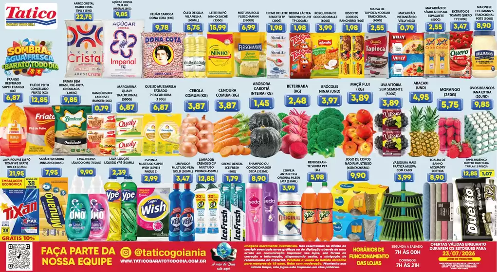 Catálogo Tatico | Encarte Tatico | 2026-07-23T00:00:00.000Z - 2026-07-23T00:00:00.000Z