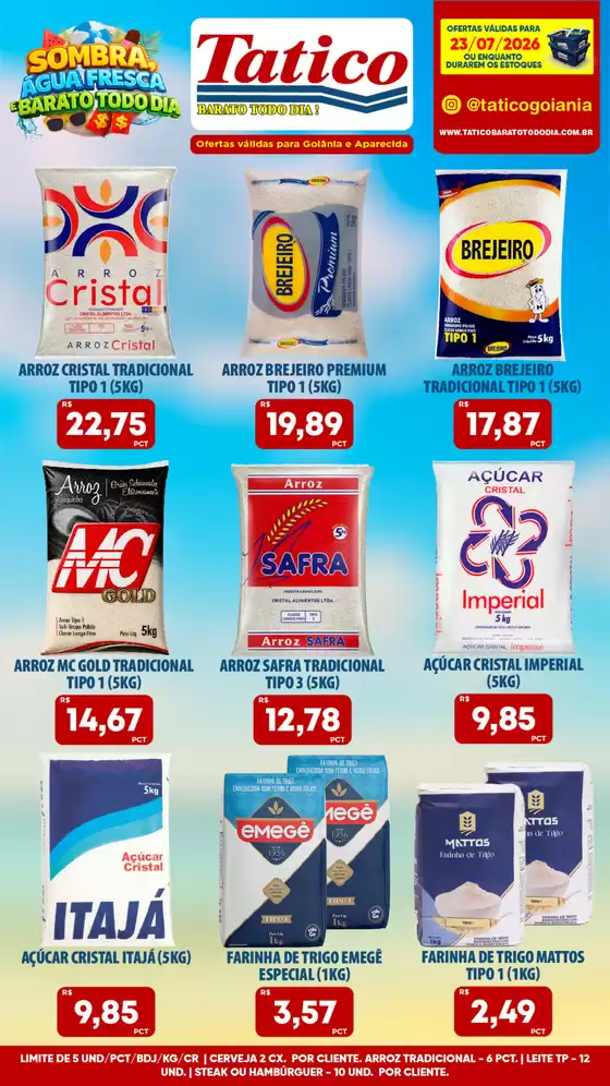 Catálogo Tatico | Ampla seleção de ofertas | 2026-07-23T00:00:00.000Z - 2026-07-23T00:00:00.000Z