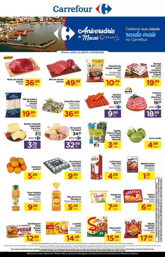 Catálogo Carrefour | ANIVERSÁRIO DE MACAÉ | 2026-07-28T00:00:00.000Z - 2026-08-02T00:00:00.000Z