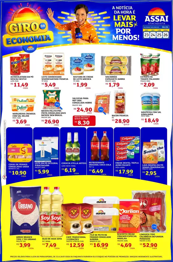 Catálogo Assaí Atacadista | Encarte Assaí Atacadista 49162-64 | 2026-07-23T00:00:00.000Z - 2026-07-26T00:00:00.000Z
