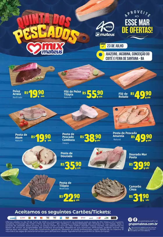 Catálogo Supermercados Mateus | Quinta dos Pescados | 2026-07-23T00:00:00.000Z - 2026-07-23T00:00:00.000Z