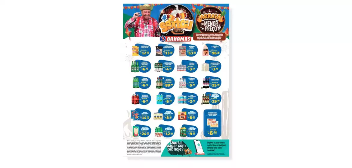 Catálogo Bahamas Supermercados | É sexta-feira. | 2026-07-24T00:00:00.000Z - 2026-07-26T00:00:00.000Z