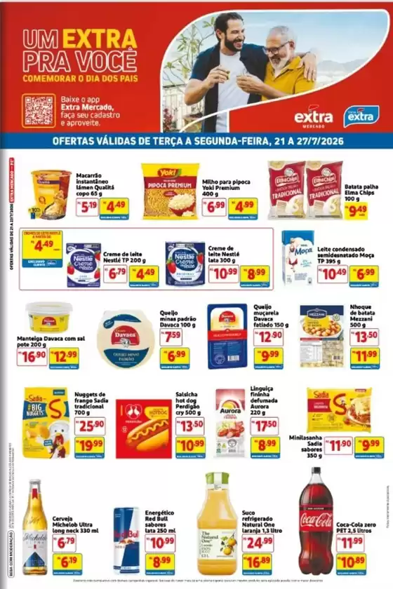 Catálogo Clube Extra | Ofertas exclusivas | 2026-07-24T00:00:00.000Z - 2026-07-27T00:00:00.000Z