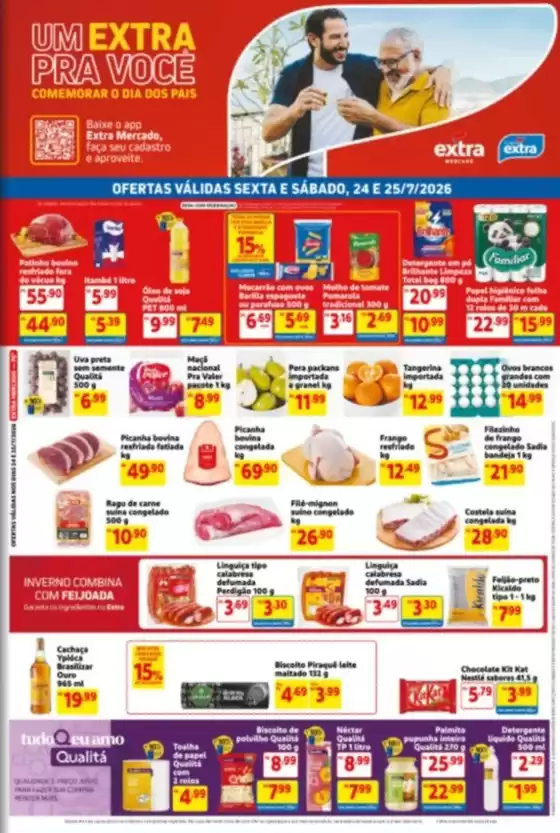 Catálogo Mercado Extra | Um Extra pra Voce | 2026-07-24T00:00:00.000Z - 2026-07-25T00:00:00.000Z