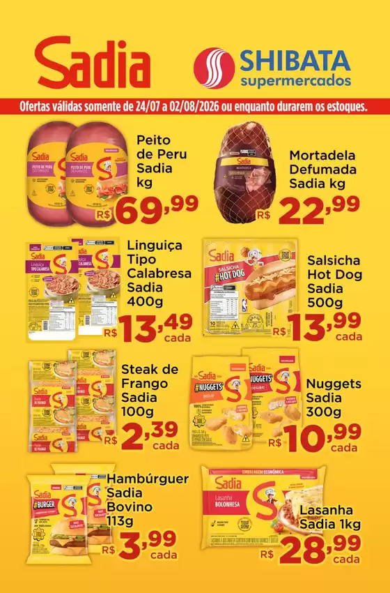 Catálogo Shibata Supermercados | Ótima oferta para todos os clientes | 2026-07-24T00:00:00.000Z - 2026-08-02T00:00:00.000Z