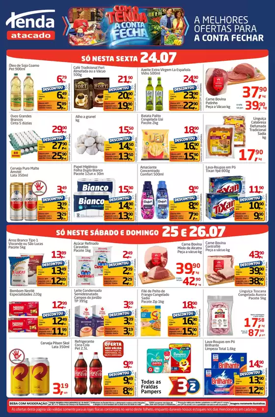 Catálogo Tenda Atacado | A Melhores Ofertas para a Conta Fechar | 2026-07-24T00:00:00.000Z - 2026-07-26T00:00:00.000Z