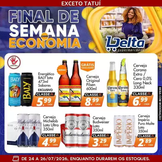 Catálogo Delta Supermercados | Melhores ofertas para todos os clientes | 2026-07-24T00:00:00.000Z - 2026-07-26T00:00:00.000Z