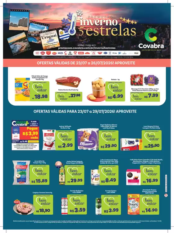 Catálogo Covabra Supermercados | Nossas melhores ofertas para você | 2026-07-23T00:00:00.000Z - 2026-07-29T00:00:00.000Z