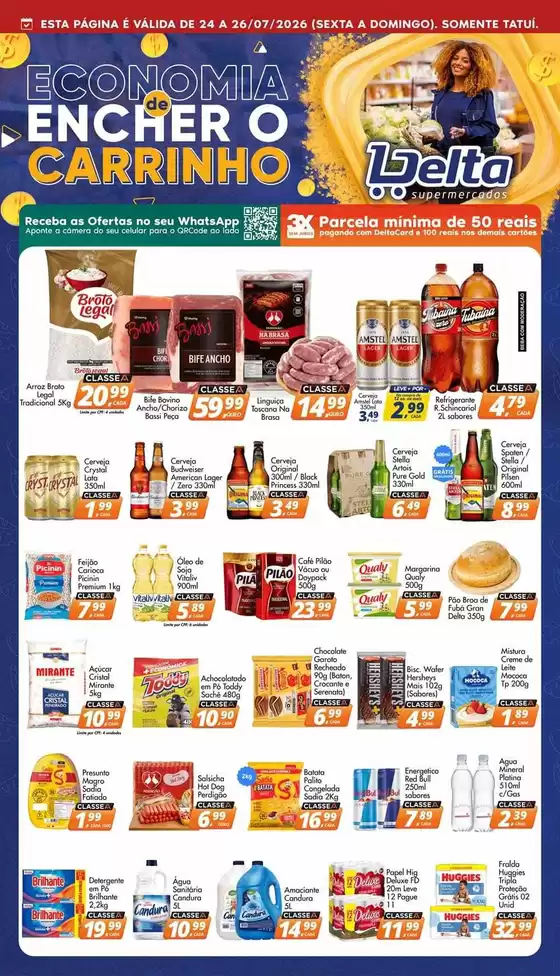 Catálogo Delta Supermercados | Promoções especiais em andamento | 2026-07-24T00:00:00.000Z - 2026-07-26T00:00:00.000Z