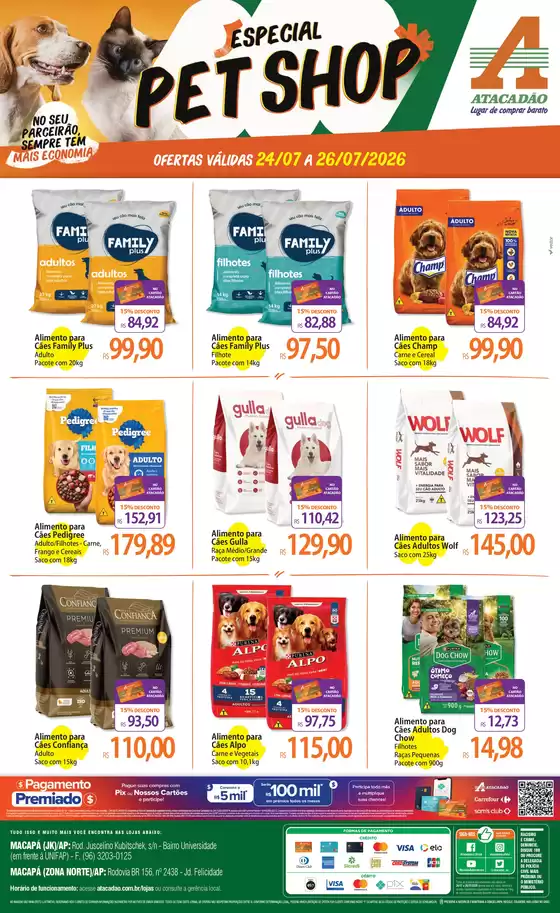 Catálogo Atacadão | Atacadão - Pet Shop | 2026-07-24T00:00:00.000Z - 2026-07-26T00:00:00.000Z