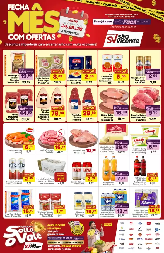 Catálogo Supermercados São Vicente | Melhores ofertas para todos os caçadores de pechinchas | 2026-07-24T00:00:00.000Z - 2026-07-26T00:00:00.000Z