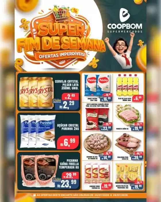 Catálogo CoopBom | SUPER FIM DE SEMANA na Coopbom! | 2026-07-24T00:00:00.000Z - 2026-07-26T00:00:00.000Z