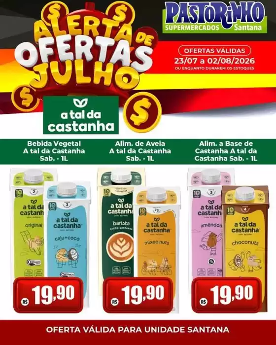 Catálogo Supermercado Pastorinho | Ofertas e promoções atuais | 2026-07-23T00:00:00.000Z - 2026-08-02T00:00:00.000Z