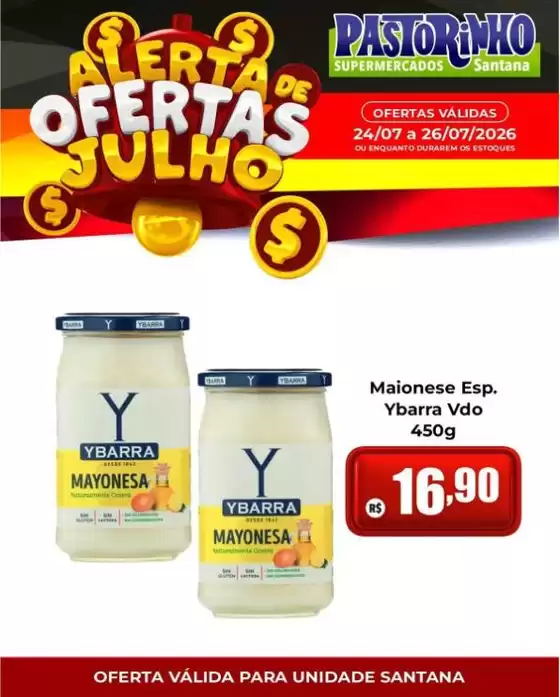 Catálogo Supermercado Pastorinho | Ampla seleção de ofertas | 2026-07-24T00:00:00.000Z - 2026-07-26T00:00:00.000Z