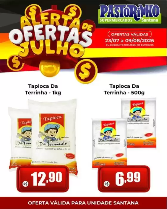 Catálogo Supermercado Pastorinho | Pechinchas e ofertas atuais | 2026-07-23T00:00:00.000Z - 2026-08-09T00:00:00.000Z