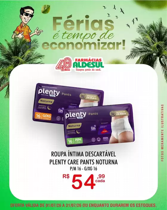Catálogo Farmácia Aldesul | Ótima oferta para caçadores de pechinchas | 2026-07-01T00:00:00.000Z - 2026-07-31T00:00:00.000Z