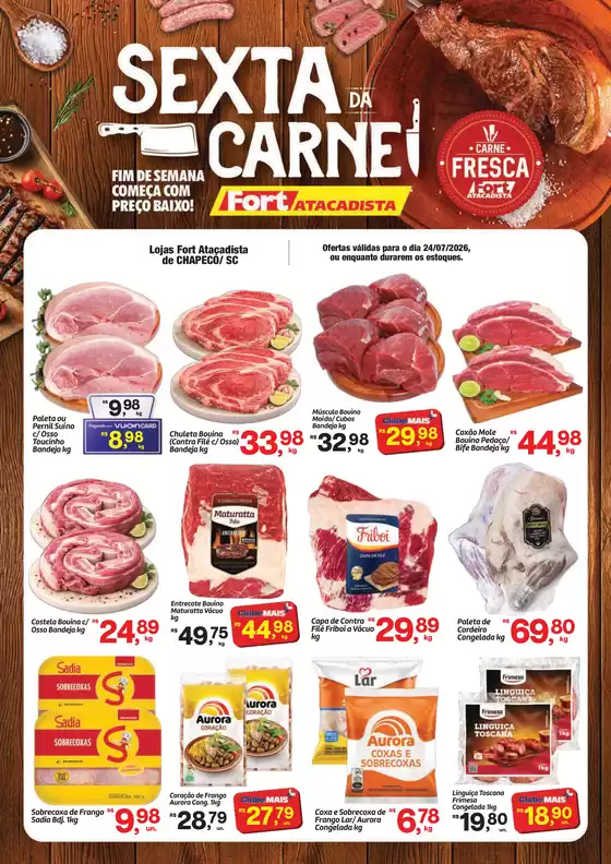 Catálogo Fort Atacadista | SC Fort 6 da Carne 24 JUL 26 Chapeco | 2026-07-24T00:00:00.000Z - 2026-07-24T00:00:00.000Z
