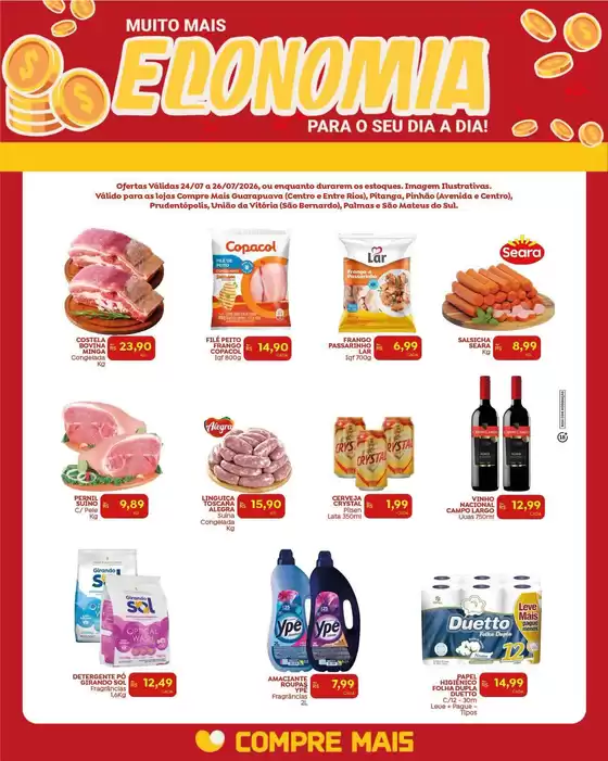 Catálogo Compre Mais | Encarte Compre Mais | 2026-07-24T00:00:00.000Z - 2026-07-26T00:00:00.000Z