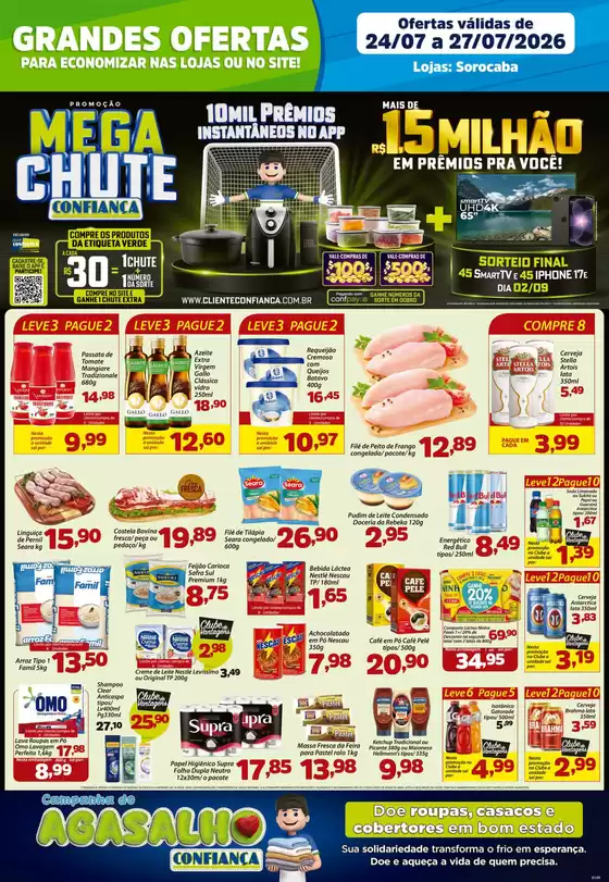 Catálogo Confiança Supermercados | Tabloide sorocaba 2407 2026 WPP | 2026-07-24T00:00:00.000Z - 2026-07-27T00:00:00.000Z