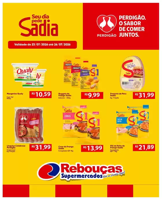 Catálogo Rebouças Supermercados | Nossas melhores ofertas para você | 2026-07-23T00:00:00.000Z - 2026-07-26T00:00:00.000Z