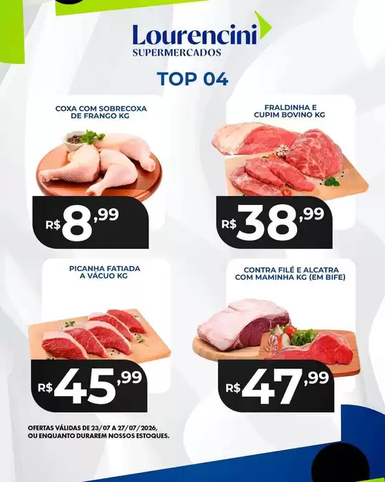 Catálogo Lourencini Supermercados | Pechinchas e ofertas atuais | 2026-07-23T00:00:00.000Z - 2026-07-27T00:00:00.000Z