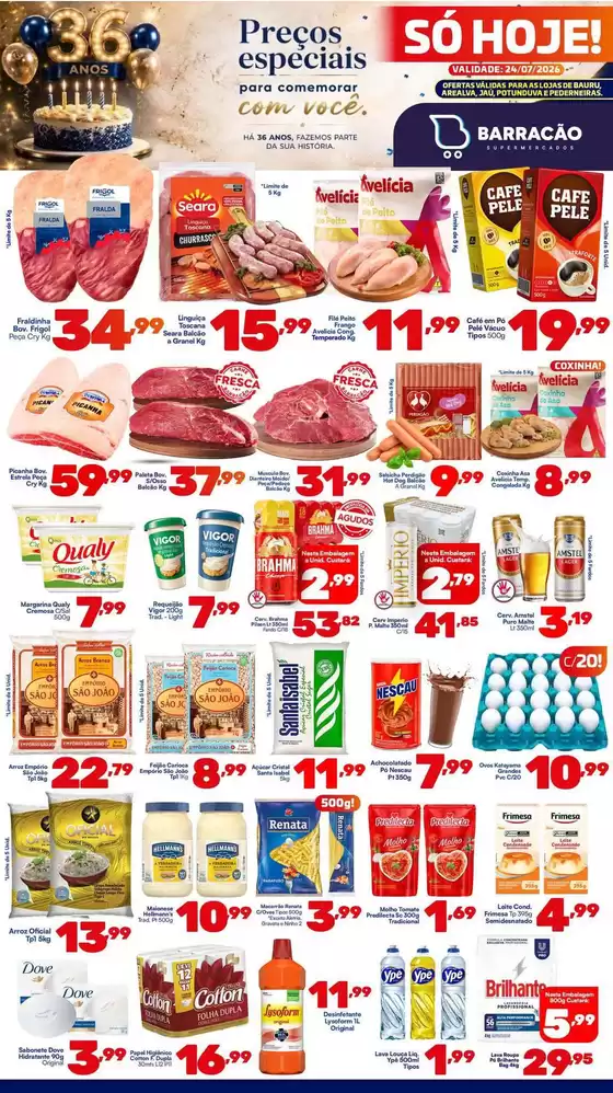 Catálogo Barracão Supermercado | Melhores ofertas e descontos | 2026-07-24T00:00:00.000Z - 2026-07-24T00:00:00.000Z
