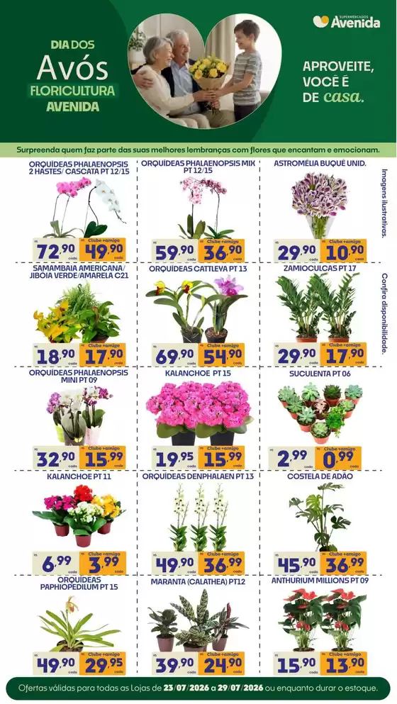 Catálogo Supermercados Avenida | Ofertas especiais atraentes para todos | 2026-07-23T00:00:00.000Z - 2026-07-29T00:00:00.000Z