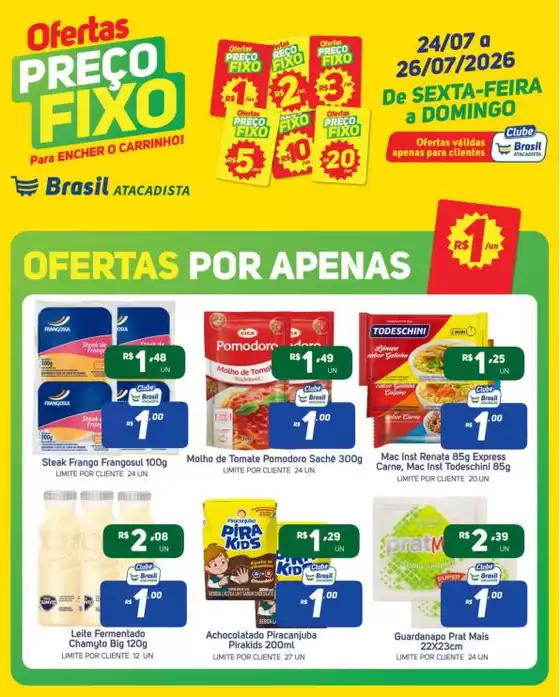 Catálogo Brasil Atacadista | Melhores ofertas para todos os caçadores de pechinchas | 2026-07-24T00:00:00.000Z - 2026-07-26T00:00:00.000Z