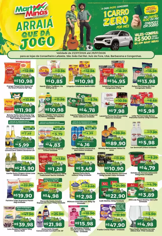 Catálogo Mart Minas | Ótima oferta para todos os clientes | 2026-07-23T00:00:00.000Z - 2026-07-29T00:00:00.000Z