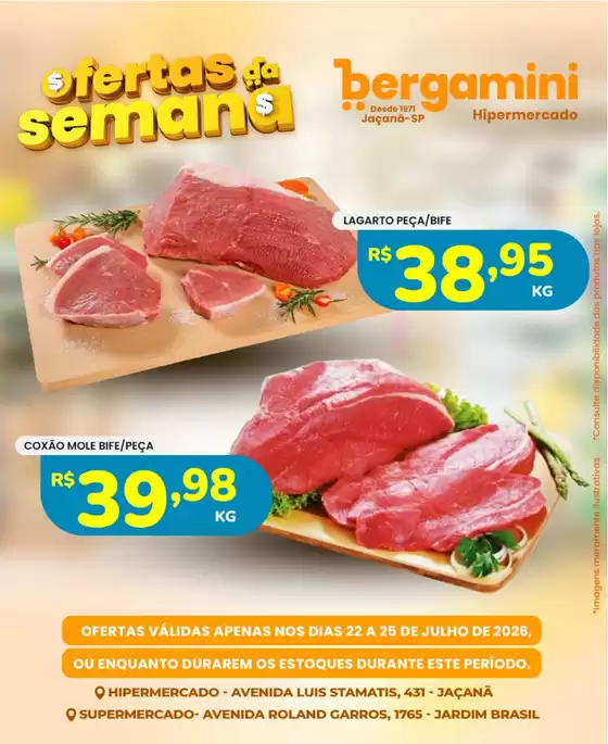Catálogo Supermercado Bergamini | Nossas melhores ofertas para você | 2026-07-22T00:00:00.000Z - 2026-07-25T00:00:00.000Z
