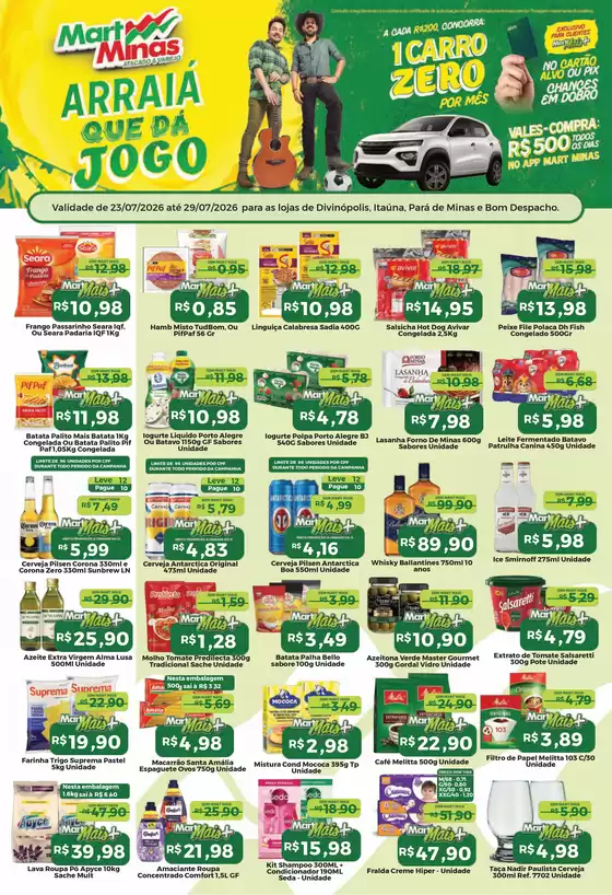 Catálogo Mart Minas | 285 DivinopolisItaunaPara de MinasBom Despacho 1 2 | 2026-07-23T00:00:00.000Z - 2026-07-29T00:00:00.000Z