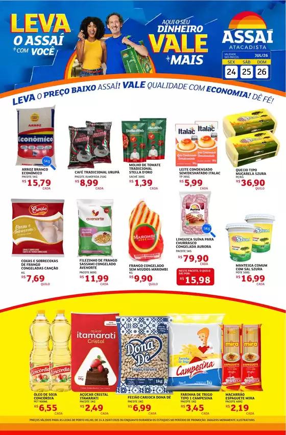 Catálogo Assaí Atacadista | Encarte Assaí Atacadista 49400-39 | 2026-07-24T00:00:00.000Z - 2026-07-26T00:00:00.000Z