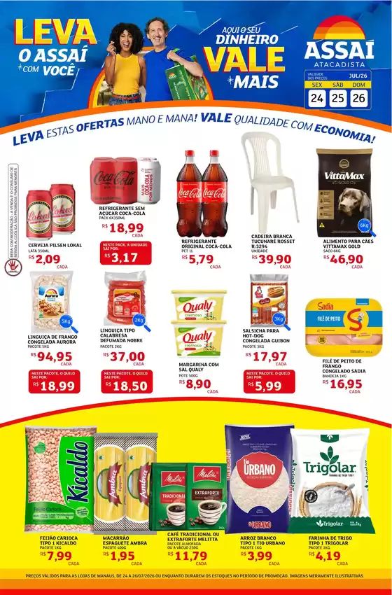 Catálogo Assaí Atacadista | Encarte Assaí Atacadista 49400-74 | 2026-07-24T00:00:00.000Z - 2026-07-26T00:00:00.000Z