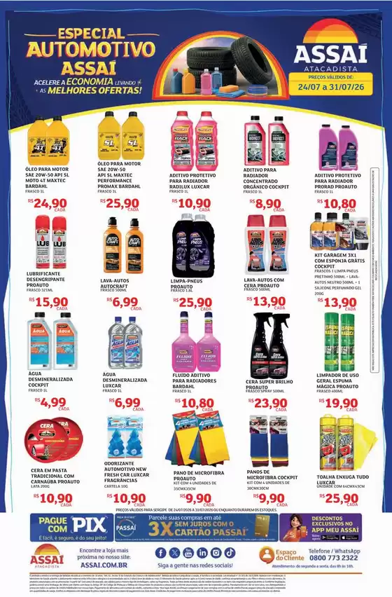 Catálogo Assaí Atacadista | Encarte Assaí Atacadista 168512-537 | 2026-07-24T00:00:00.000Z - 2026-07-31T00:00:00.000Z
