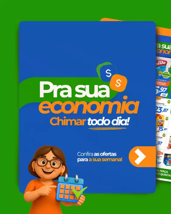 Catálogo Chimar Supermercados | Pra sua economia | 2026-07-27T00:00:00.000Z - 2026-07-30T00:00:00.000Z
