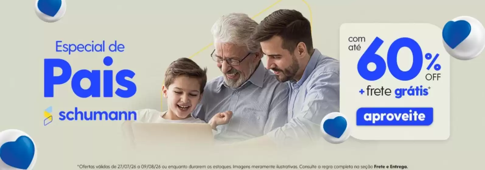 Catálogo Schumann | Dia Dos Pais | 2026-07-27T00:00:00.000Z - 2026-08-09T00:00:00.000Z