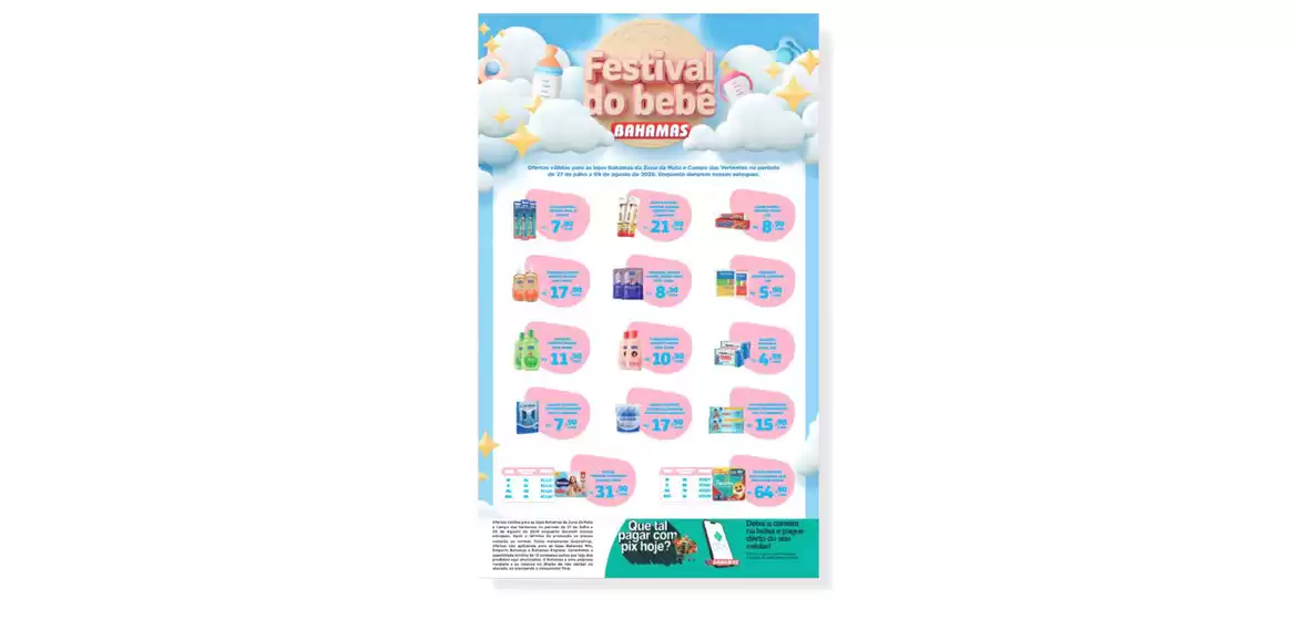 Catálogo Bahamas Supermercados | Baby Festival | 2026-07-27T00:00:00.000Z - 2026-08-09T00:00:00.000Z