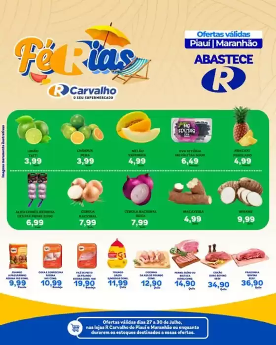 Catálogo R Carvalho Supermercado | Abastece R | 2026-07-27T00:00:00.000Z - 2026-07-30T00:00:00.000Z