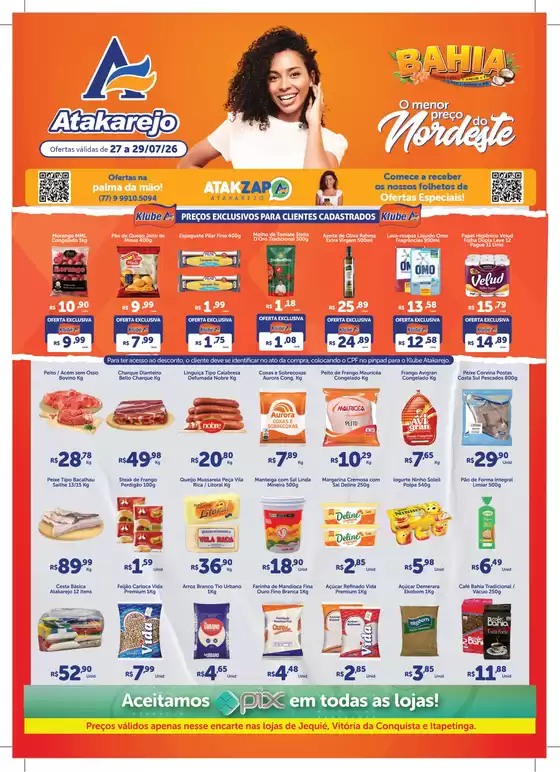 Catálogo Atakarejo | Pechinchas e ofertas atuais | 2026-07-27T00:00:00.000Z - 2026-07-29T00:00:00.000Z