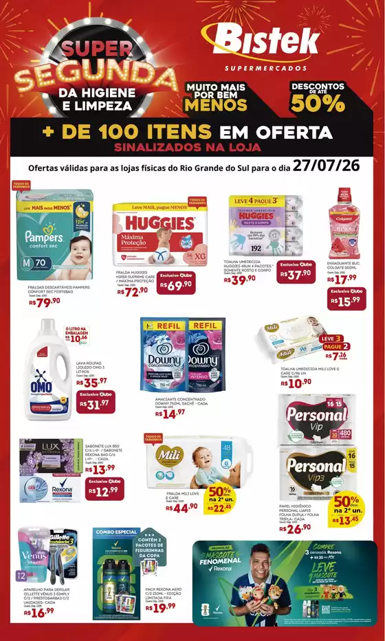 Catálogo Bistek Supermercados | Nossas melhores ofertas para você | 2026-07-27T00:00:00.000Z - 2026-07-27T00:00:00.000Z