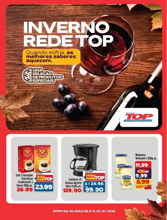 Catálogo Rede Top | Melhores ofertas para todos os clientes | 2026-07-27T00:00:00.000Z - 2026-07-30T00:00:00.000Z