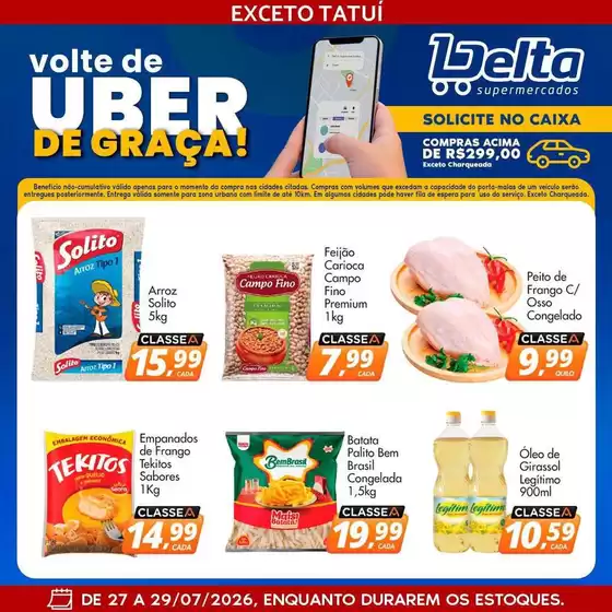 Catálogo Delta Supermercados | Encarte Delta Supermercados | 2026-07-27T00:00:00.000Z - 2026-07-29T00:00:00.000Z