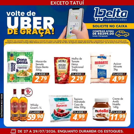 Catálogo Delta Supermercados | Pechinchas e ofertas atuais | 2026-07-27T00:00:00.000Z - 2026-07-29T00:00:00.000Z
